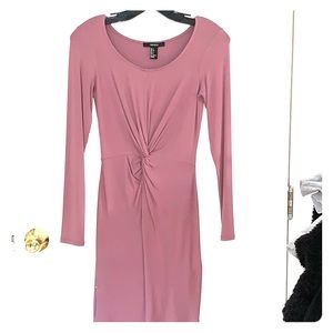 Long sleeve dress.